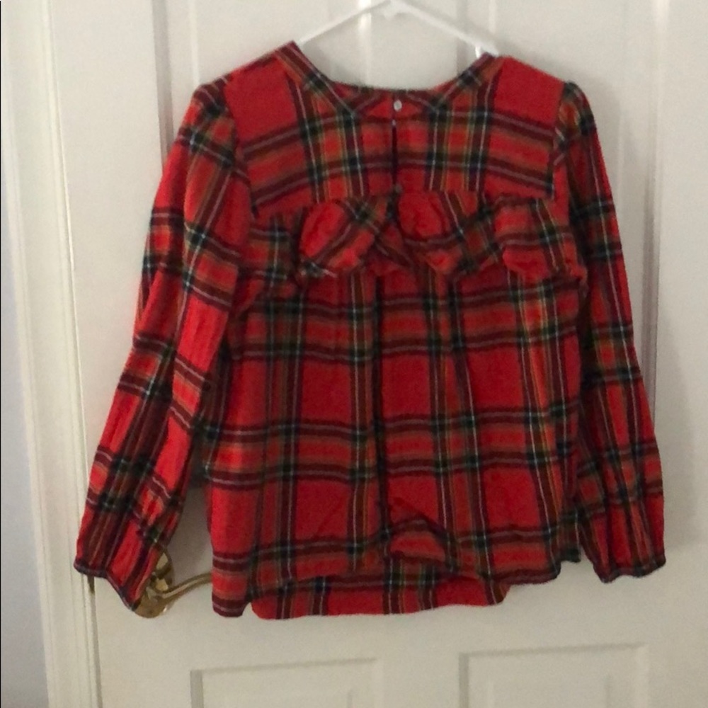Jcrew ruffle top